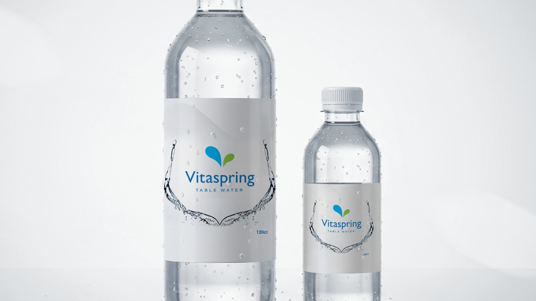 Vitaspring bottles product lineup